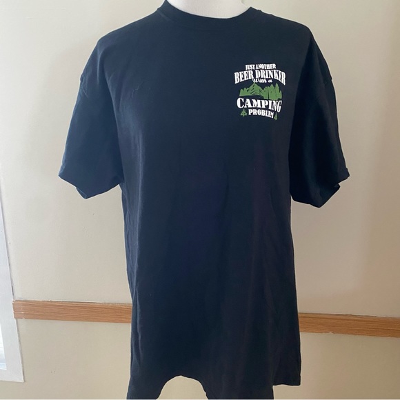 Moosehead Lake Maine Beer Camper T-shirt Unisex XL Greenville - Picture 3 of 6